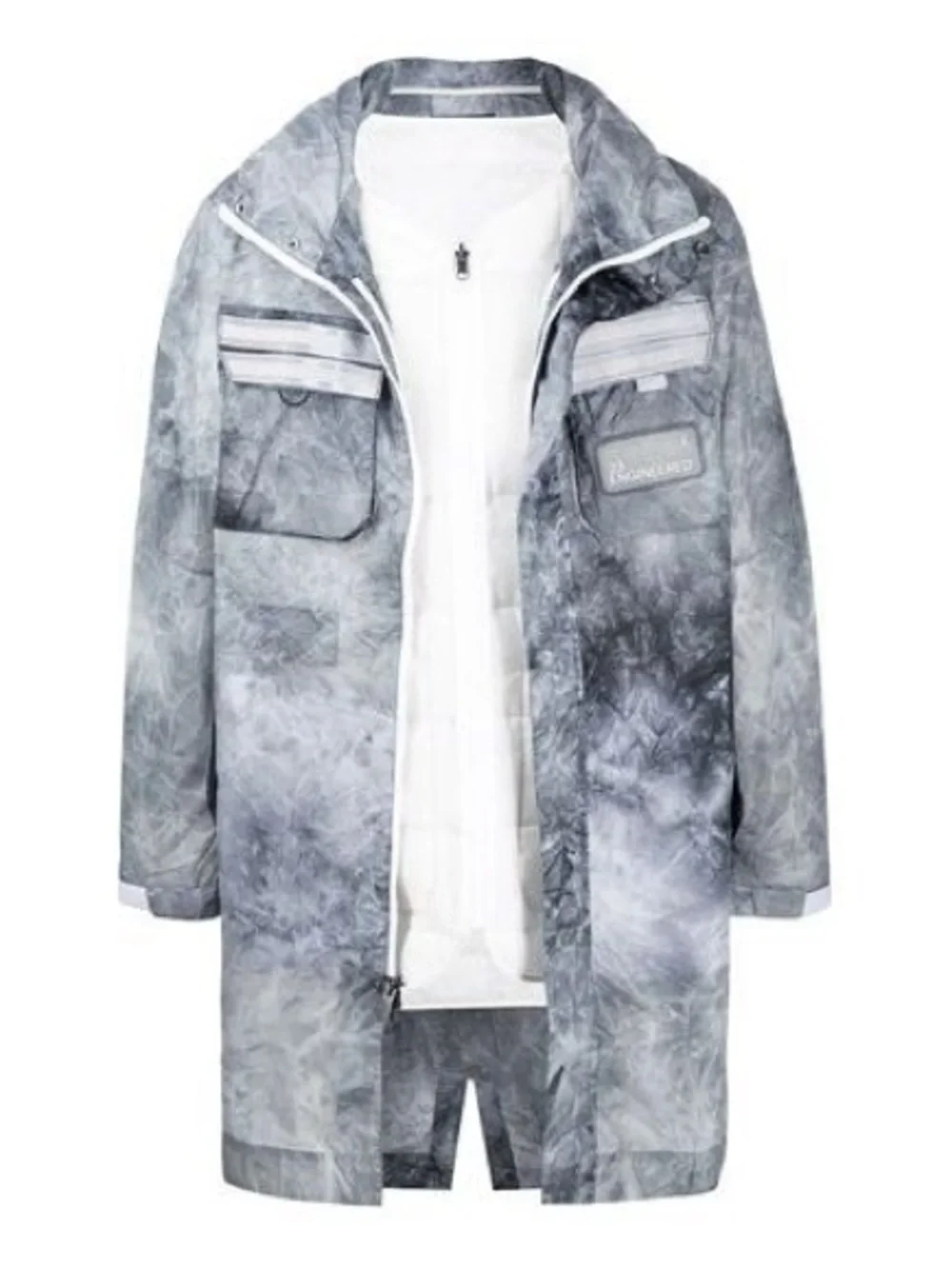 Jordan - Air Jordan 23 Engineered Printed Parka Jacket White gray S loose fit